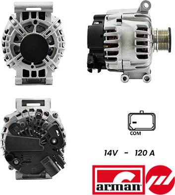 Fispa A12VA0135AS - Генератор vvparts.bg