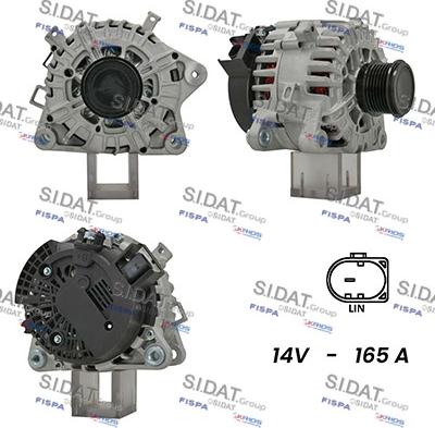 Fispa A12VA0309A2 - Генератор vvparts.bg