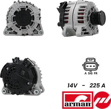 Fispa A12VA0307AS - Генератор vvparts.bg