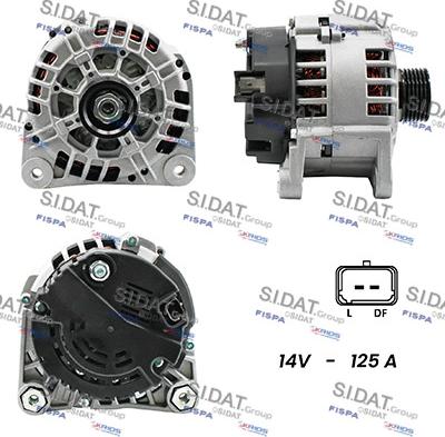 Fispa A12VA0292A2 - Генератор vvparts.bg