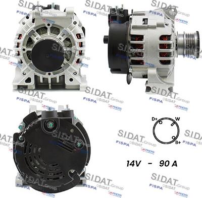 Fispa A12VA0271A2 - Генератор vvparts.bg