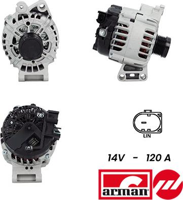 Fispa A12VA1053AS - Генератор vvparts.bg