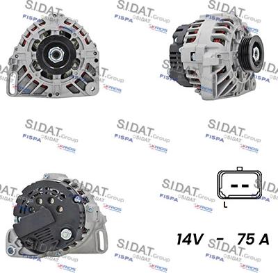 Fispa A12VA1011A2 - Генератор vvparts.bg