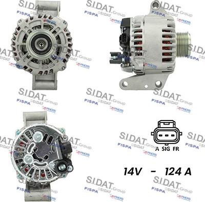 Fispa A12VS0338A2 - Генератор vvparts.bg