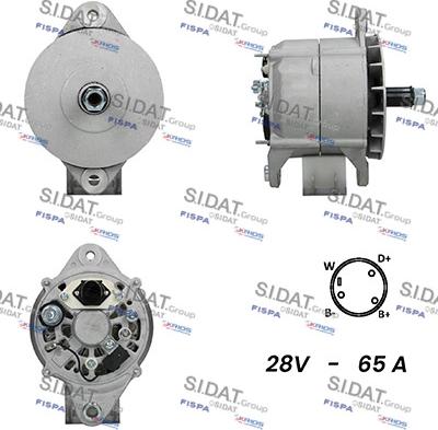 Fispa A24BH0144A2 - Генератор vvparts.bg