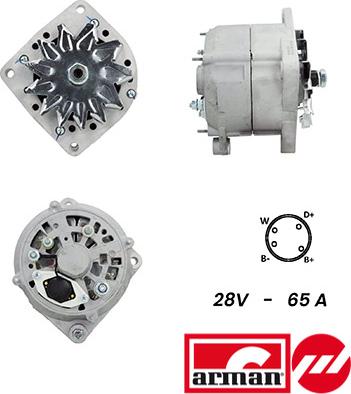 Fispa A24BH0105AS - Генератор vvparts.bg