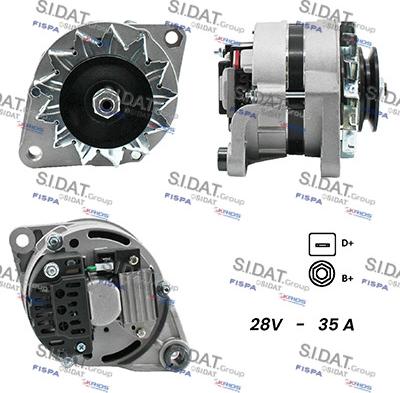 Fispa A24MA0001A2 - Генератор vvparts.bg