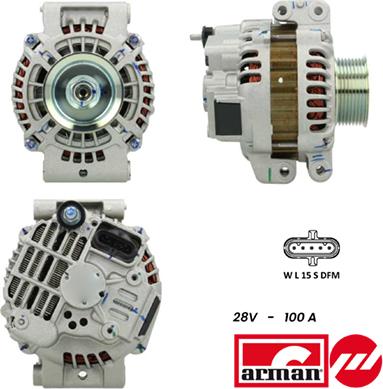 Fispa A24MH0111 - Генератор vvparts.bg