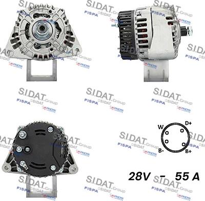 Fispa A24ML0030A2 - Генератор vvparts.bg