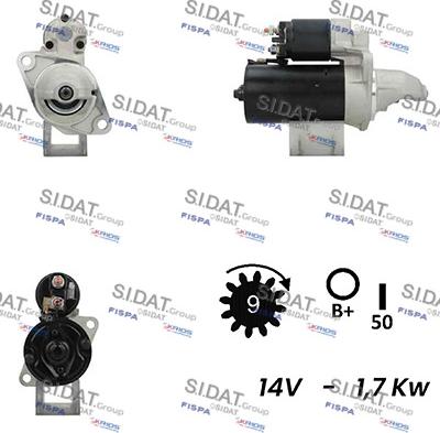 Fispa S12BH0459A2 - Стартер vvparts.bg