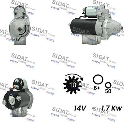 Fispa S12BH0468A2 - Стартер vvparts.bg