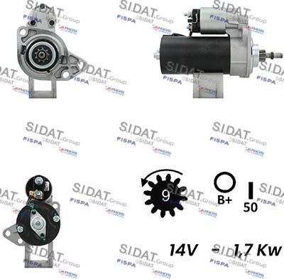 Fispa S12BH0437A2 - Стартер vvparts.bg