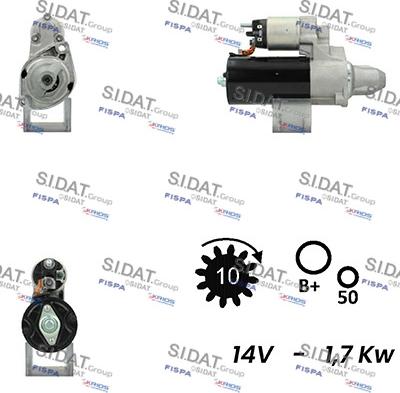 Fispa S12BH0470A2 - Стартер vvparts.bg