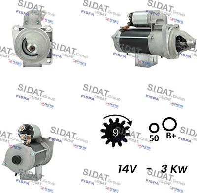 Fispa S12BH0662A2 - Стартер vvparts.bg