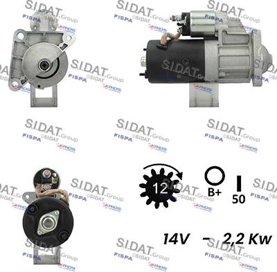 Fispa S12BH0685A2 - Стартер vvparts.bg