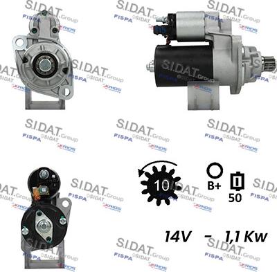 Fispa S12BH0629A2 - Стартер vvparts.bg