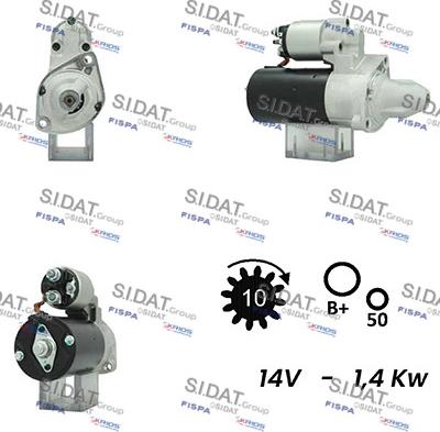 Fispa S12BH0676A2 - Стартер vvparts.bg