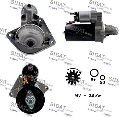 Fispa S12BH0008 - Стартер vvparts.bg