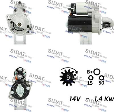 Fispa S12BH0089A2 - Стартер vvparts.bg