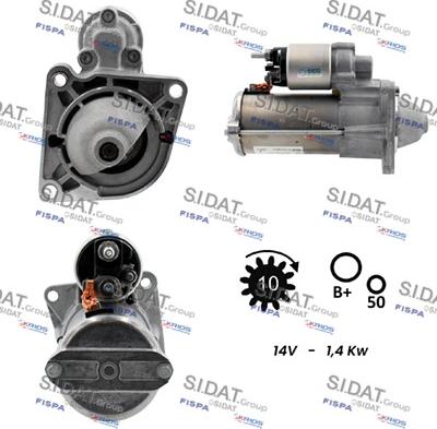 Fispa S12BH0039 - Стартер vvparts.bg