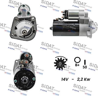 Fispa S12BH0198A2 - Стартер vvparts.bg