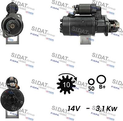 Fispa S12BH0187A2 - Стартер vvparts.bg