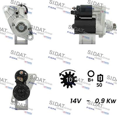 Fispa S12BH0176A2 - Стартер vvparts.bg