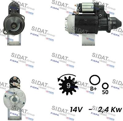 Fispa S12BH0383A2 - Стартер vvparts.bg