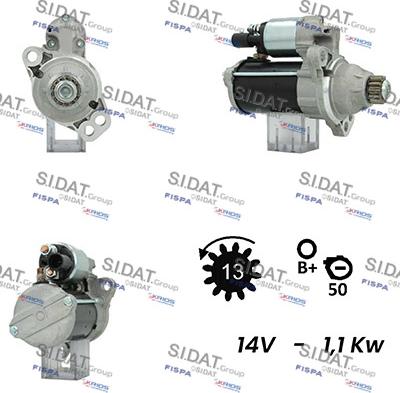 Fispa S12BH0254A2 - Стартер vvparts.bg