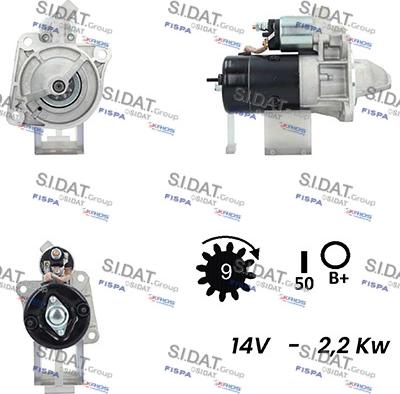 Fispa S12BH0262A2 - Стартер vvparts.bg