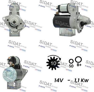 Fispa S12BH0755A2 - Стартер vvparts.bg