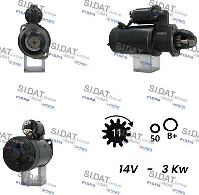 Fispa S12BH0731A2 - Стартер vvparts.bg