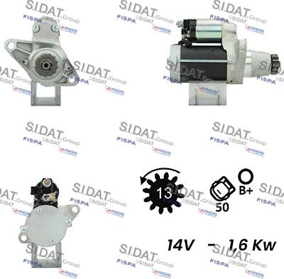 Fispa S12DE0584A2 - Стартер vvparts.bg