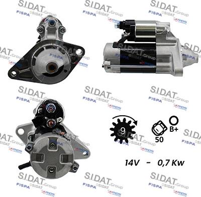 Fispa S12DE0587A2 - Стартер vvparts.bg