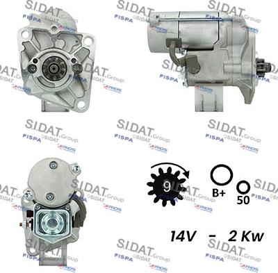 Fispa S12DE0179A2 - Стартер vvparts.bg