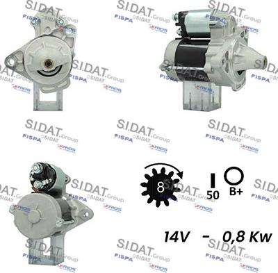 Fispa S12DE0317A2 - Стартер vvparts.bg