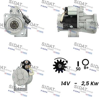 Fispa S12HT0419A2 - Стартер vvparts.bg