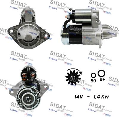 Fispa S12HT0531A2 - Стартер vvparts.bg