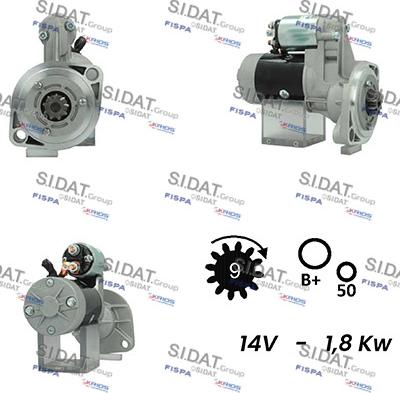 Fispa S12HT0537A2 - Стартер vvparts.bg