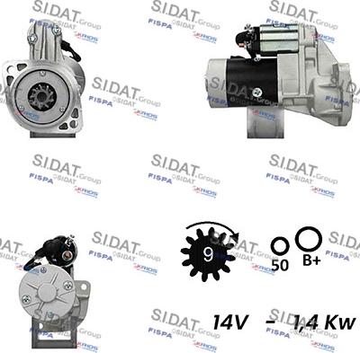 Fispa S12HT0575A2 - Стартер vvparts.bg