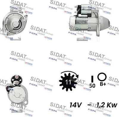 Fispa S12HT0080 - Стартер vvparts.bg