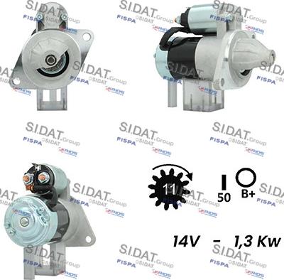 Fispa S12HT0310A2 - Стартер vvparts.bg