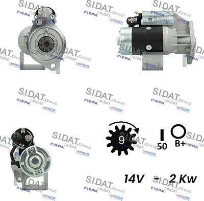 Fispa S12HT0330A2 - Стартер vvparts.bg