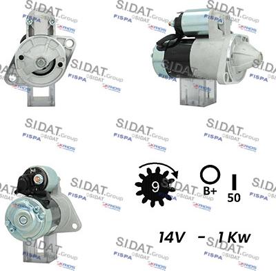 Fispa S12HT0766A2 - Стартер vvparts.bg