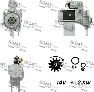 Fispa S12HT0768 - Стартер vvparts.bg