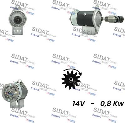 Fispa S12LU0456A2 - Стартер vvparts.bg