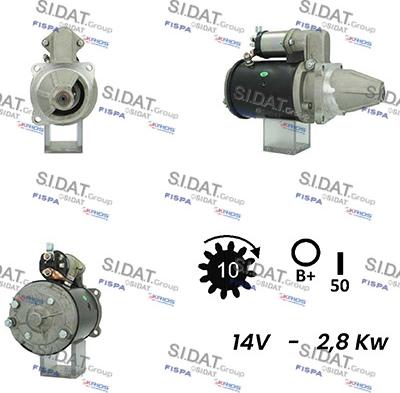 Fispa S12LU0487A2 - Стартер vvparts.bg