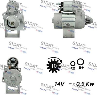 Fispa S12MA0009A2 - Стартер vvparts.bg