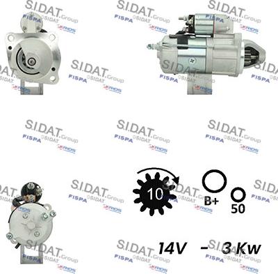 Fispa S12MA0197A2 - Стартер vvparts.bg