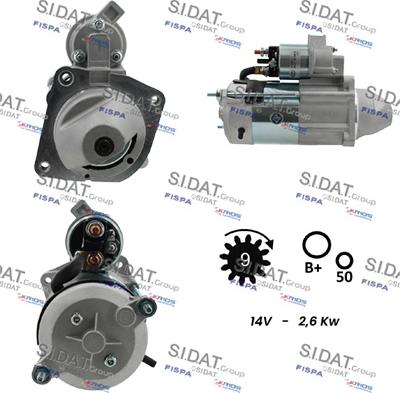 Fispa S12MA0146 - Стартер vvparts.bg